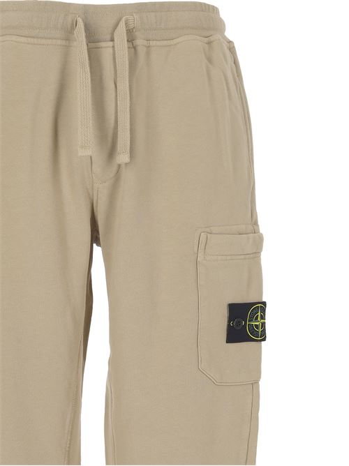 Pantaloni beige con elastico STONE ISLAND | 156200011S0051V009A